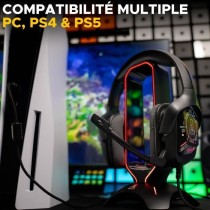 Casque Gamer Filaire - The G-Lab - KORP COBALT 7.1 - Son 7.1 Surround