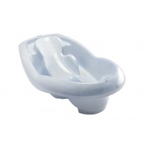 Baignoire ergonomique lagon - 95,5 x 53 x 27 cm - Fleur bleue - THERMO