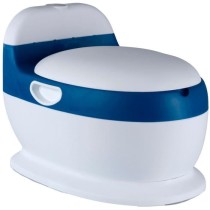 Mini toilette - THERMOBABY - Bleu - Confortable avec bruit de chasse d