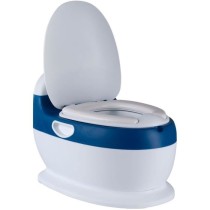 Mini toilette - THERMOBABY - Bleu - Confortable avec bruit de chasse d