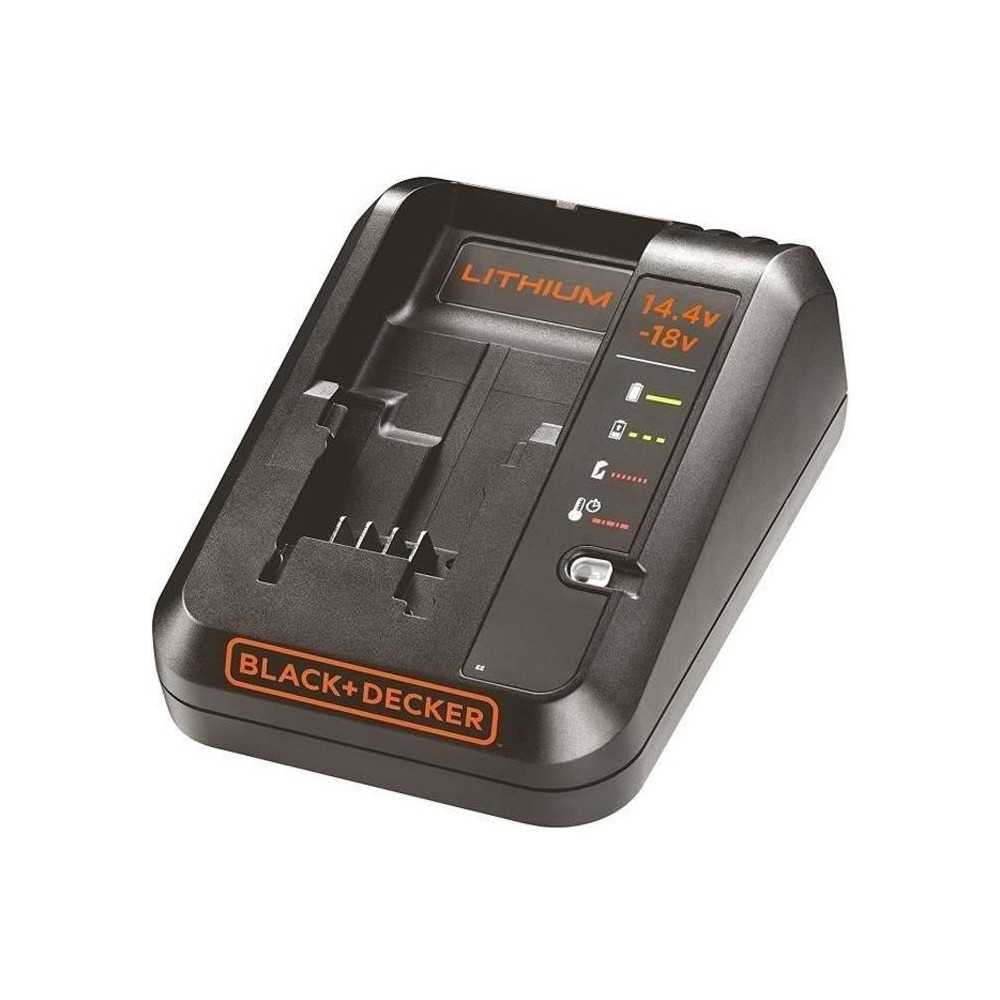 Chargeur de batterie BLACK+DECKER BDC1A-QW pour batteries Lithium 14,4