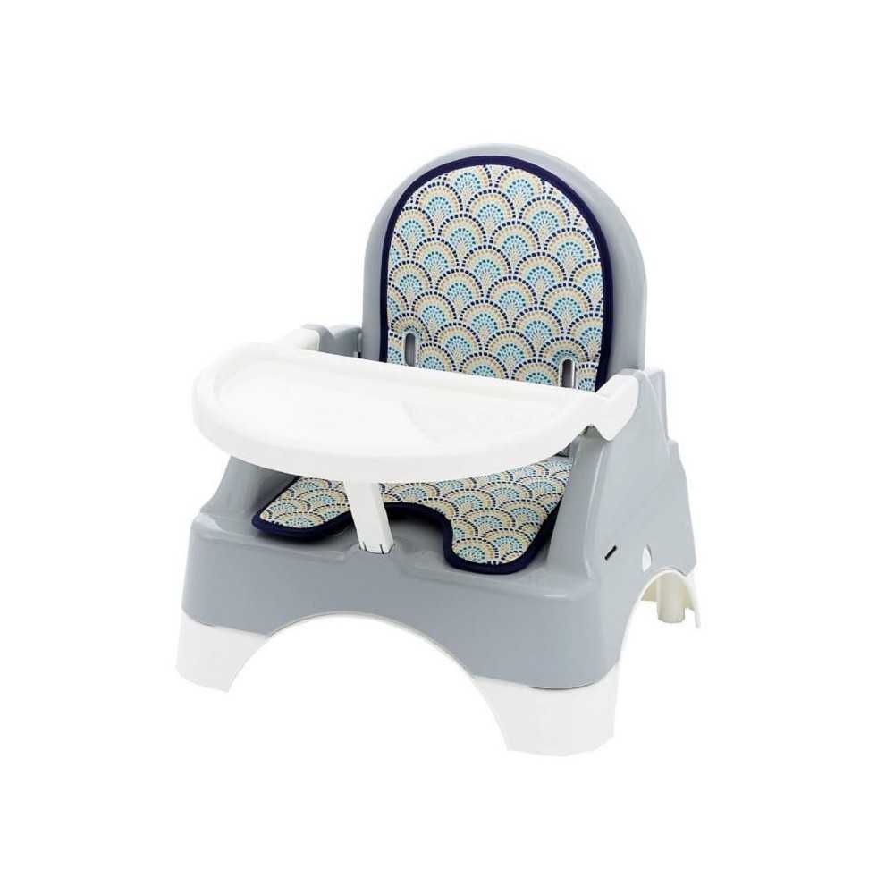 THERMOBABY EDGAR Rehausseur&marche pied Gris Charme