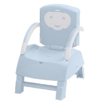 THERMOBABY Rehausseur de chaise - Fleur bleue