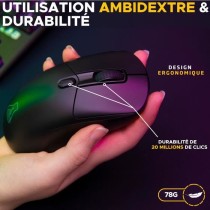 Souris Gamer Competitif - Avec ou sans fil - The G-Lab - KULT-TITAN -