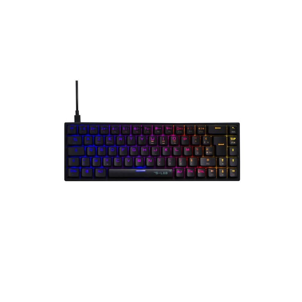 Clavier Gamer - The G-Lab - KEYZ TITAN - Mécanique (Switch Rouge) - F