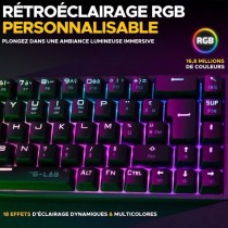 Clavier Gamer - The G-Lab - KEYZ TITAN - Mécanique (Switch Rouge) - F