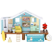 Cabane de Plage de Bluey - BLUEY - Set de jeu avec figurine exclusive