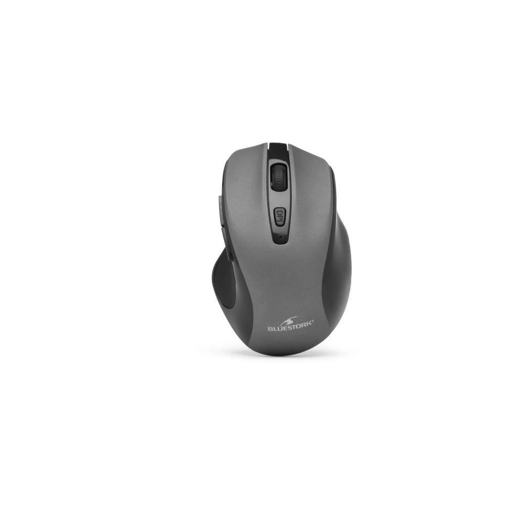 Souris Sans Fil - BLUESTORK - OFFICE 75 - Rechargeable - PC/MAC - Gris