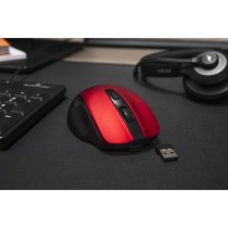 Souris Sans Fil - BLUESTORK - OFFICE 75 - Rechargeable - PC/MAC - Roug