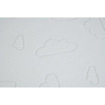 Matelas TINEO NUAGE - Déhoussable - 60x120x10 cm