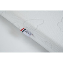 Matelas TINEO NUAGE - Déhoussable - 60x120x10 cm