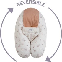 Coussin De Grossesse et D'allaitement 3 En 1 Multirelax éponge Rose