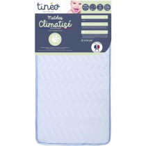 Matelas Climatisé 70x140x10cm - Matelas Bébé - Climatisé - 1 Face