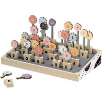 Abc Flowers - TOP BRIGHT - 26 Pots de Fleurs - Lettres Majuscules - Le