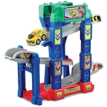 VTECH - Tut Tut Bolides Série Pro - Multi Cascades Jump & Go 4 en 1 (