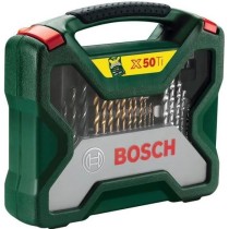 Set mixte vissage-perçage Bosch - Coffret X-Line Titane de forets et