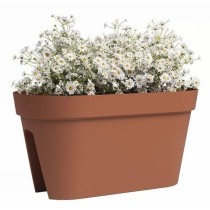 Jardiniere Balcon - Plastique - Terre cuite - Rectangulaire - L60 x P3