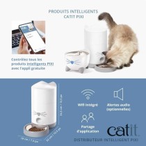 CATIT - PIXI Distributeur de croquettes connecté pour chat - 1,2 kg (