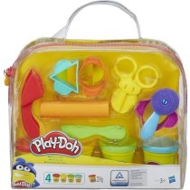 Play-Doh Mon Premier Kit avec 4 Pots - Kit de pâte a modeler - Pour E