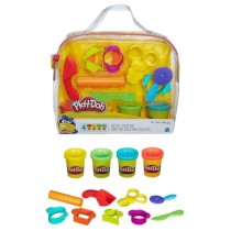 Play-Doh Mon Premier Kit avec 4 Pots - Kit de pâte a modeler - Pour E