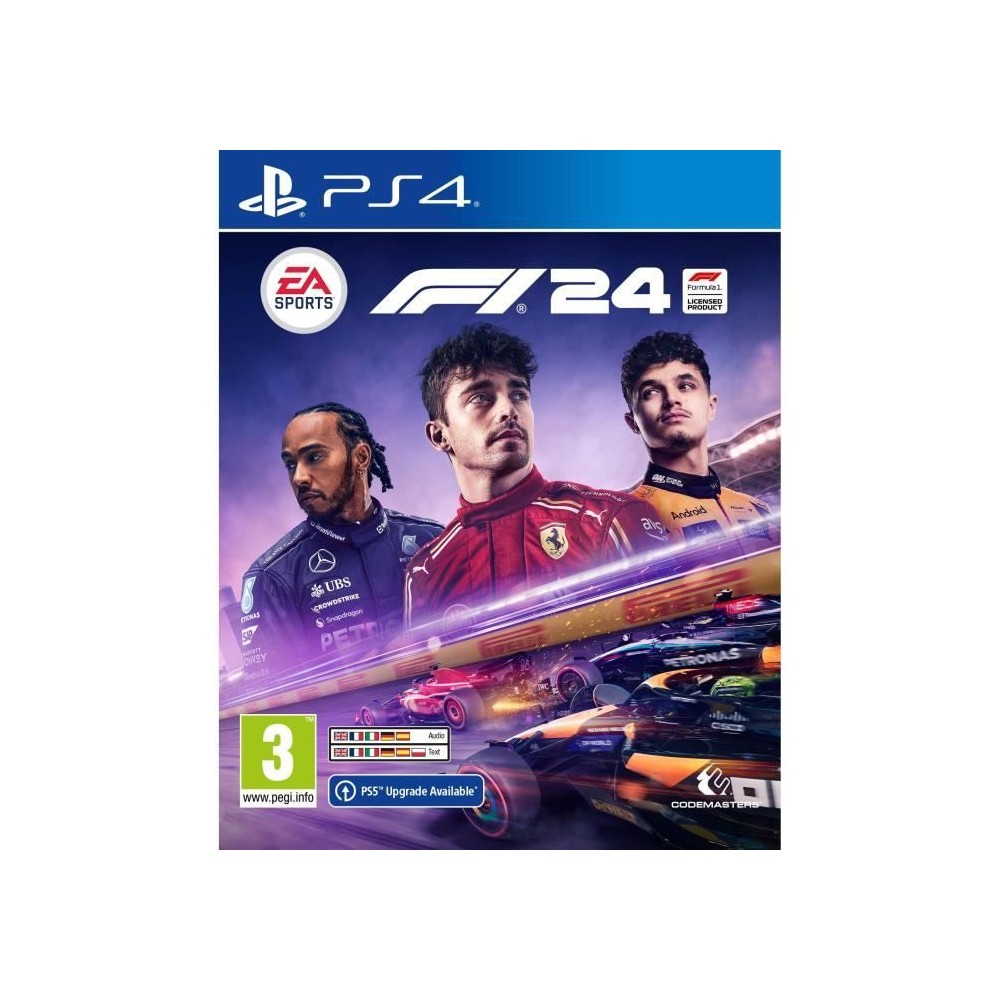 EA SPORTS F1 24 - Jeu PS4