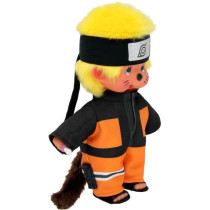 Bandai - Monchhichi - Peluche Monchhichi Naruto Shippuden - Peluche to