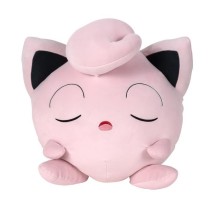 Peluche - BANDAI - Pokémon Rondoudou (Jigglypuff) - 40 cm, douce et m