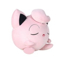 Peluche - BANDAI - Pokémon Rondoudou (Jigglypuff) - 40 cm, douce et m