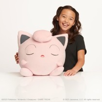 Peluche - BANDAI - Pokémon Rondoudou (Jigglypuff) - 40 cm, douce et m