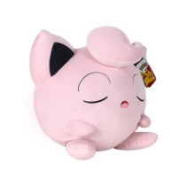 Peluche - BANDAI - Pokémon Rondoudou (Jigglypuff) - 40 cm, douce et m