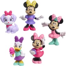 Figurines - DISNEY MINNIE MOUSE - Pack de 5 Figurines Minnie Mouse - N