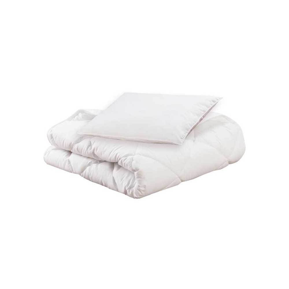 Pack bio Couette 100x140cm + oreiller 40x60cm - MON P'TIT DODO - Chaud