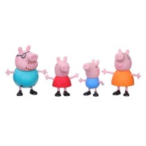 Figurines Peppa Pig - Pack de 4 - Peppa, Maman Pig, Papa Pig et George