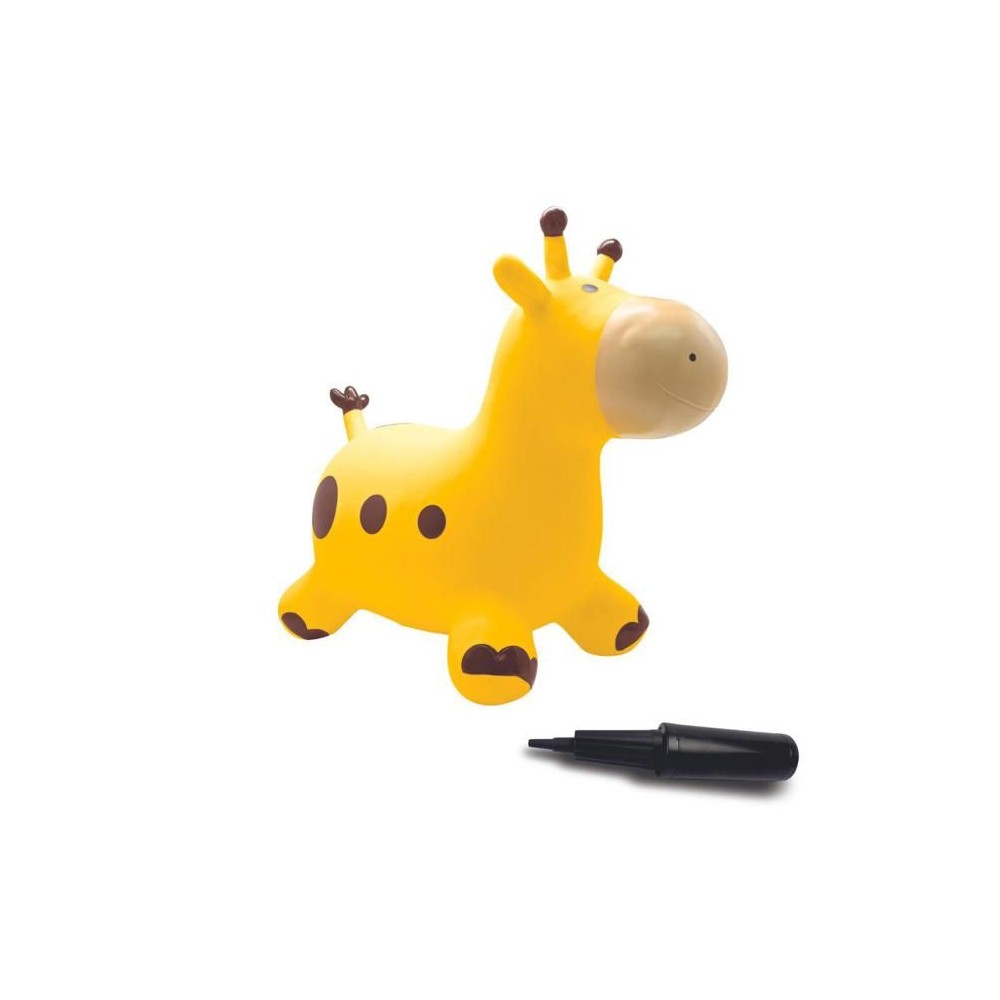 Girafe sauteuse gonflable - Lexibook - 45 cm H - Pompe manuelle inclus