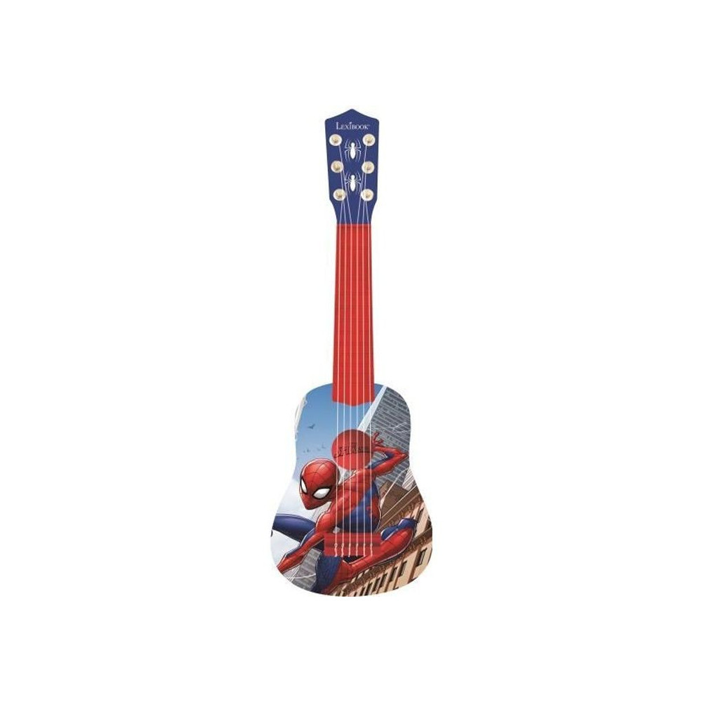 Lexibook - Ma Premiere Guitare Spider-Man - 53cm - Guide d'apprentissa