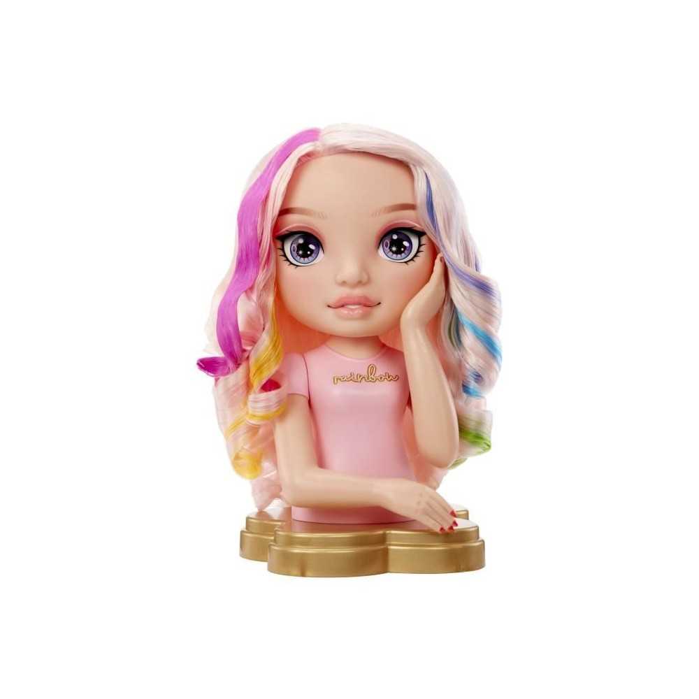 Rainbow High - Tete a coiffer Bella - 33cm - Colorer ongles et cheveux