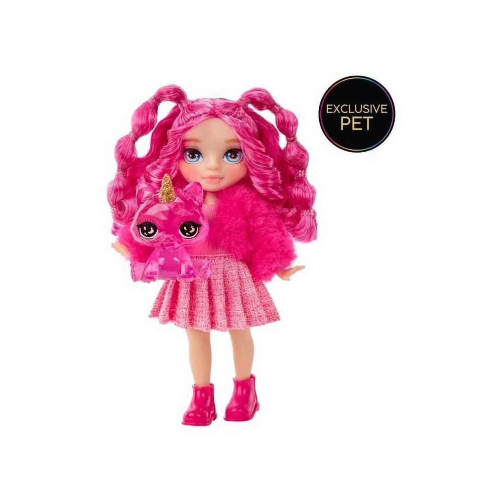 Rainbow High Littles - Poupée 15cm + animal de compagnie - Rose - Des