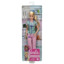 Barbie - Barbie infirmiere - Poupée Mannequin - Des 3 ans GTW39