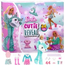 Barbie-Calendrier de l'Avent Cutie Reveal-1 poupée et 24 surprises