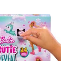 Barbie-Calendrier de l'Avent Cutie Reveal-1 poupée et 24 surprises