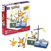 MEGA Pokémon-Coffret de construction Pikachu-Coffret avec 3 figurine