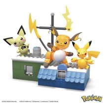 MEGA Pokémon-Coffret de construction Pikachu-Coffret avec 3 figurine