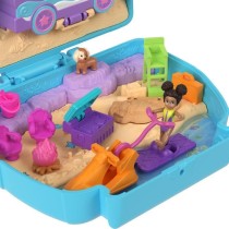 Polly Pocket-Chiot a la Plage-Coffret et figurines, jouet de voyage H