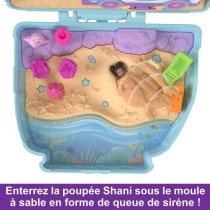 Polly Pocket-Chiot a la Plage-Coffret et figurines, jouet de voyage H