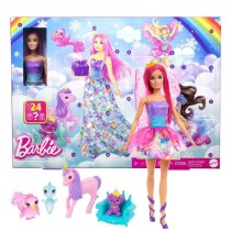 Barbie-Calendrier de l'Avent Barbie Dreamtopia-Poupée et accessoires