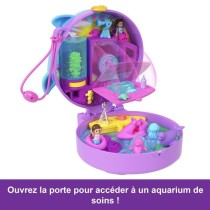 Polly Pocket-Sauvetage du dauphin-Coffret 2 mini-figurines et animaux