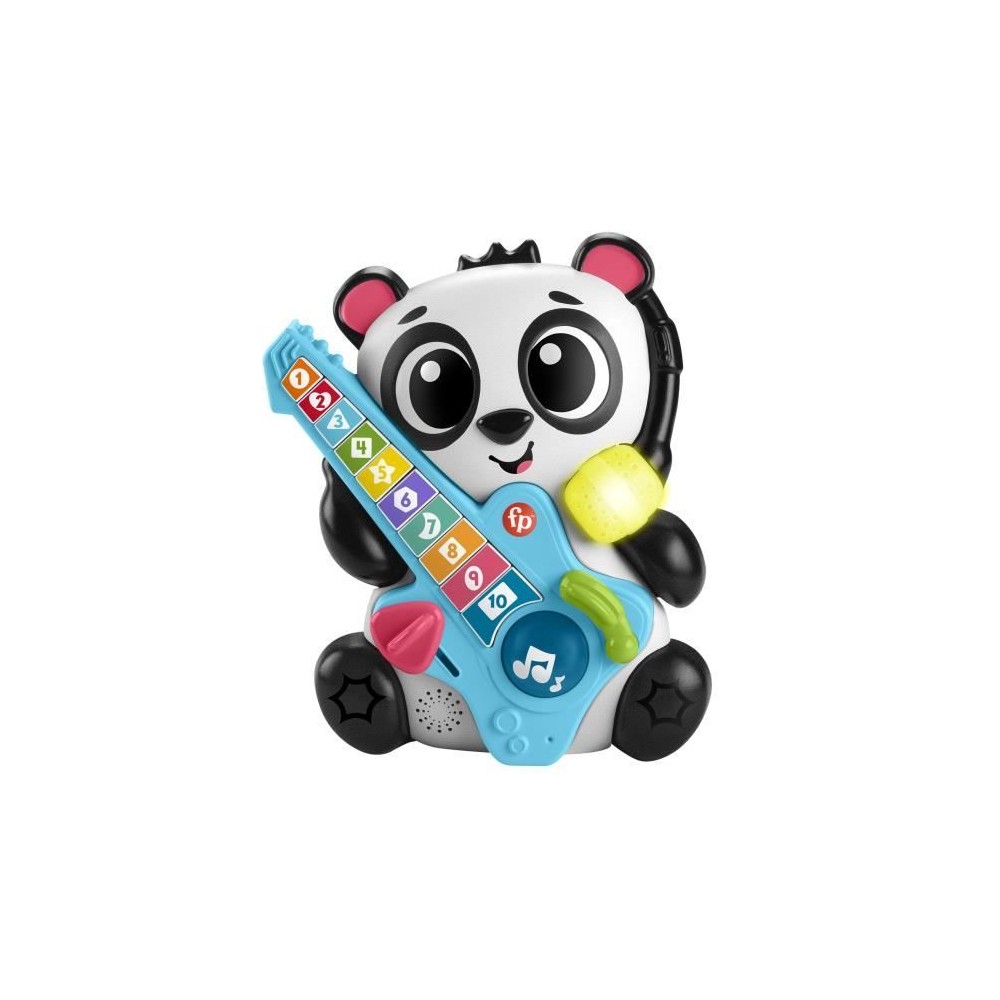 Fisher-Price-Link Squad Panda Chiffres-Jouet d'éveil musical HYK95