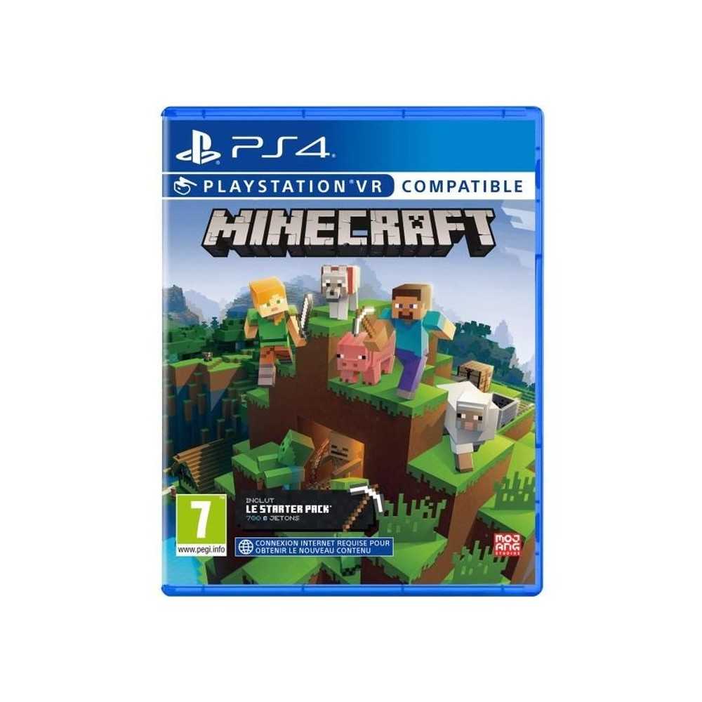 Minecraft Starter Édition Refresh - Jeu PS4