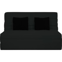 DUNLOPILLO Banquette BZ 2 places - Noir - ReVEUR