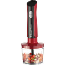 Mixeur plongeant - RUSSEL HOBBS - Desire Red - 500 W - 2 vitesses + Pu